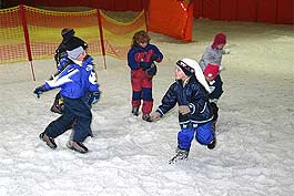 Kindergeburtstag in der Skihalle